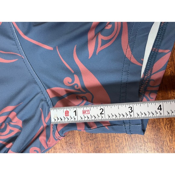 Reyn Spooner Alfred Shaheen Mens Medium Blue Pink Bird of Paradise Polo Shirt - Picture 7 of 14